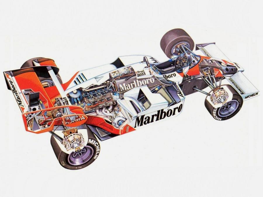  McLaren MP4-2 1984 года  (фото 7 из 8)